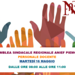 Indizione assemblea sindacale regionale ANIEF PIEMONTE