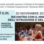 Link collegamento incontro live con Ministro dell’Istruzione e del Merito