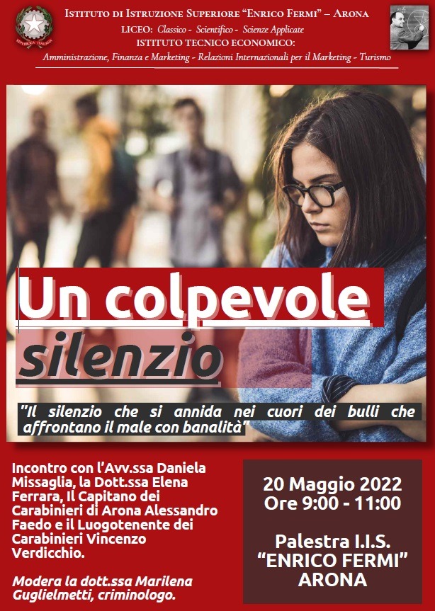 Volantino incontro con gli esperti