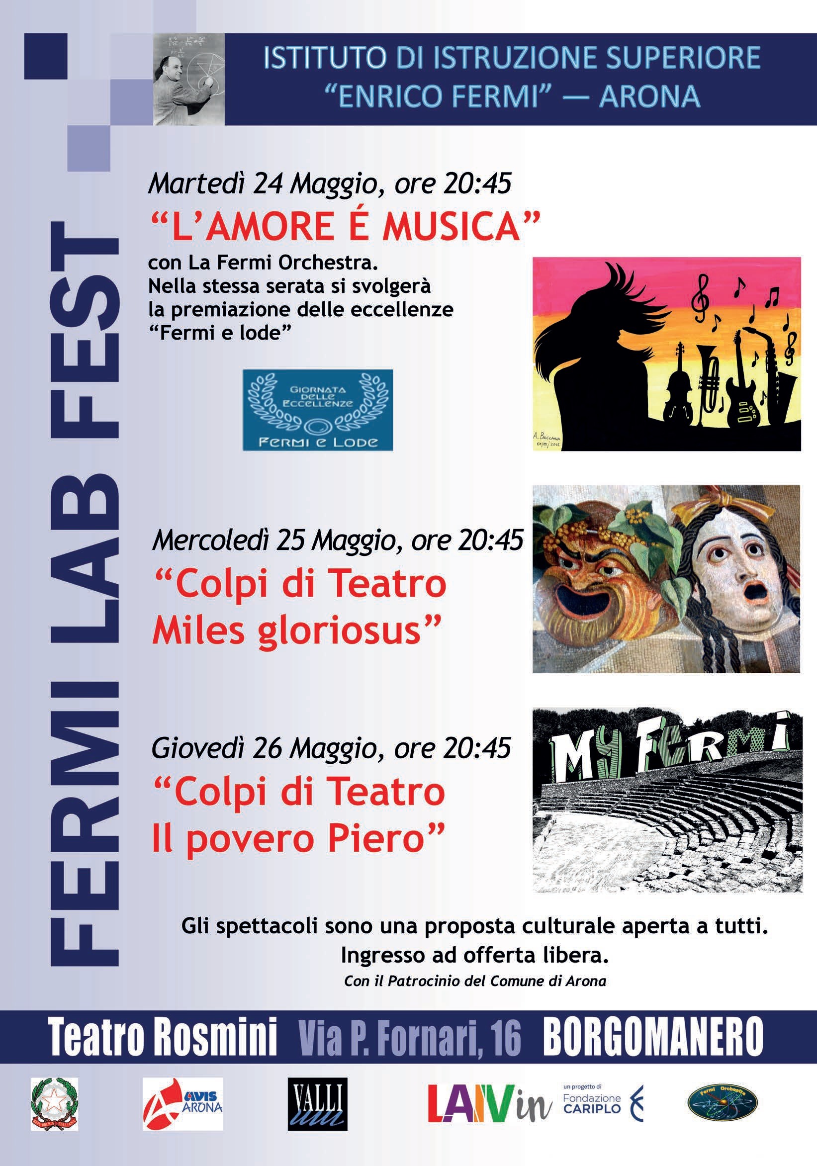 Locandina Festa di fine anno