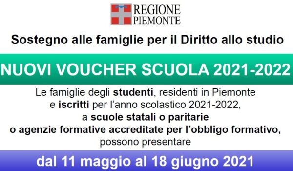 voucher scuola 2021